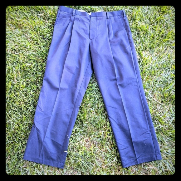 Dockers men's navy classic fit trouser pants 40/29
